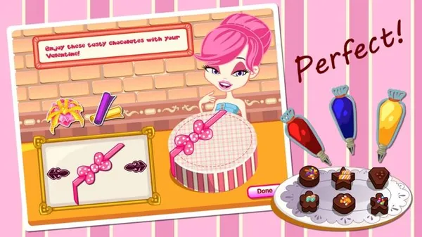 game valentine - Chocolate Maker